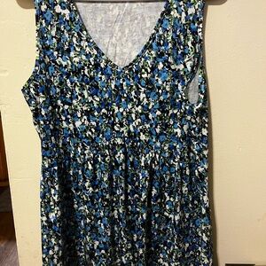 Floral Sleeveless Dress